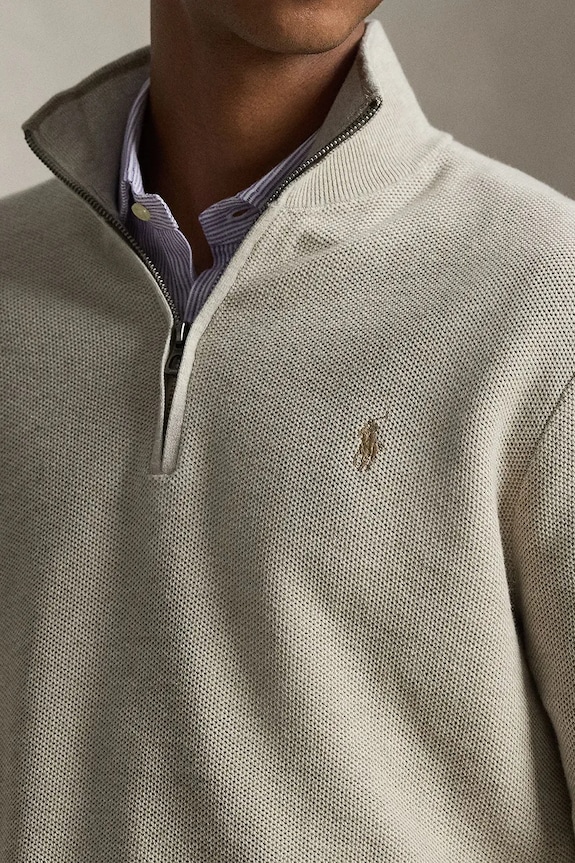 Polo Ralph Lauren светр чоловічий бавовняний зелений 710B18060