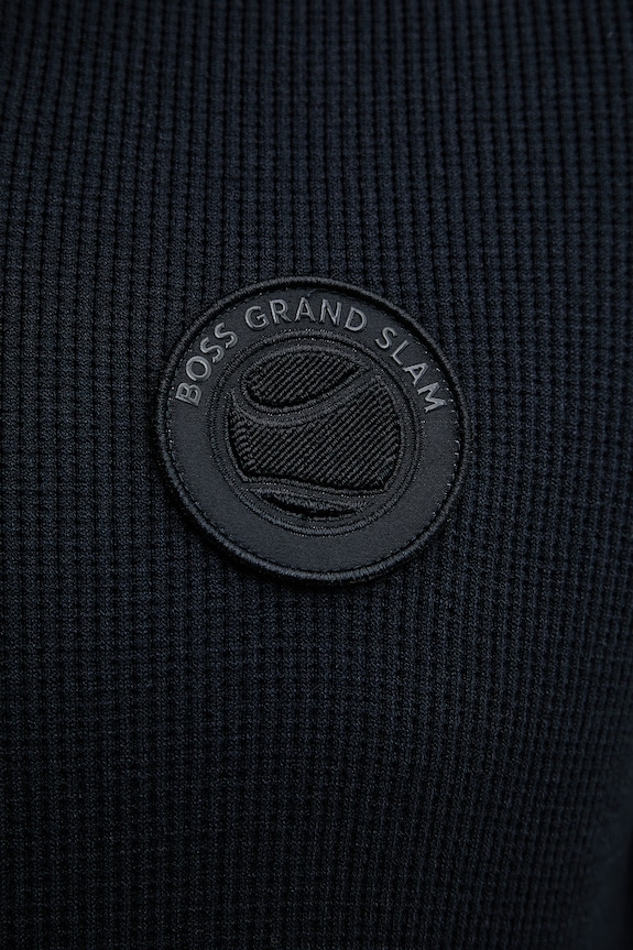 BOSS Green kardigan za muškarce s viskozom KN_Union FZ 50564341 mornarsko plava