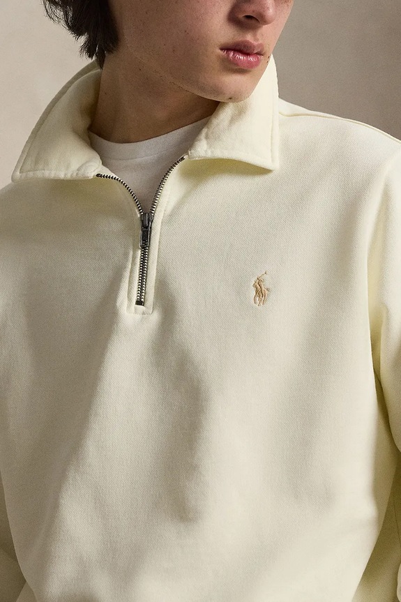Polo Ralph Lauren pulover pentru bărbați, din bumbac bej 710B18911