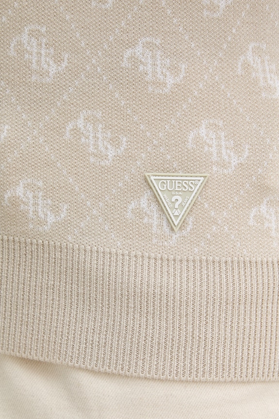 Guess pulover pentru bărbați, cu amestec de lână MARTIN M6YR11.Z0916 bej
