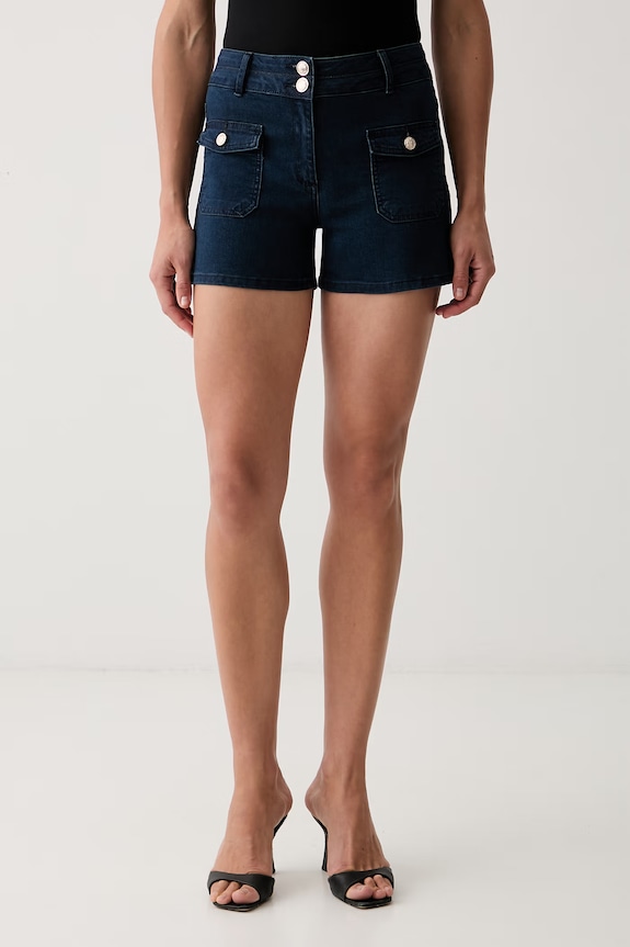 Morgan szorty damskie jeansowe SHOLEN granatowy 252.SHOLEN