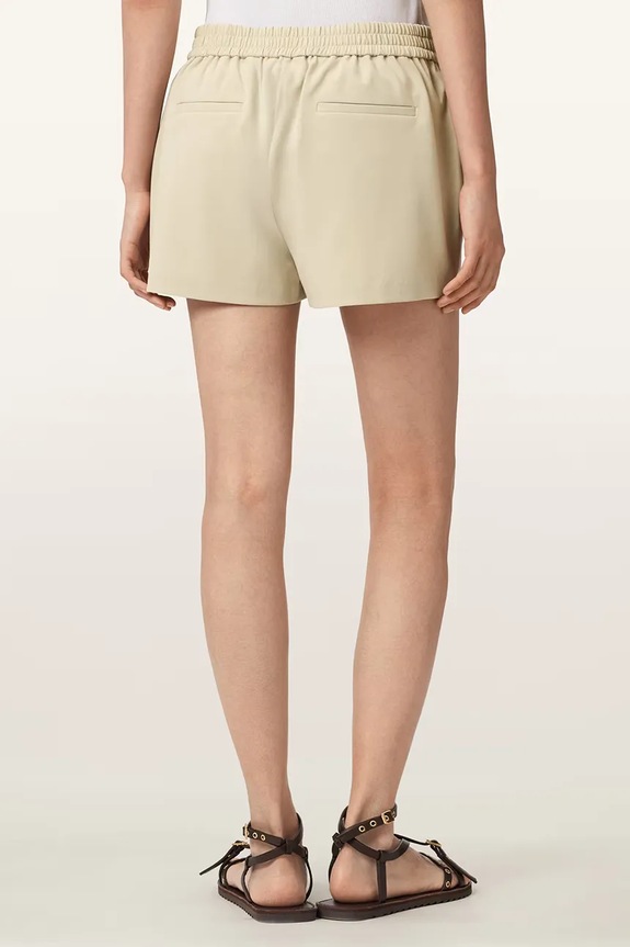 AllSaints teplákové šortky dámské ALEIDA WT038W béžová AW26