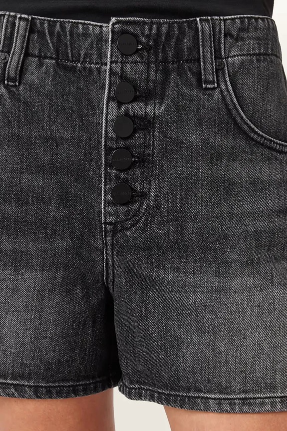 AllSaints kratke hlače ženske denim TAY črna W078EE