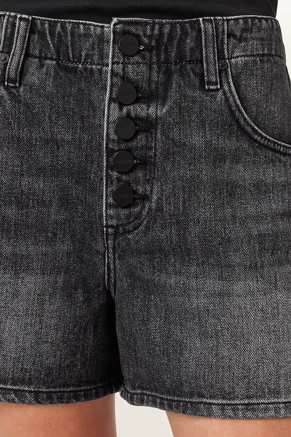 AllSaints kratke hlače ženske denim TAY črna W078EE