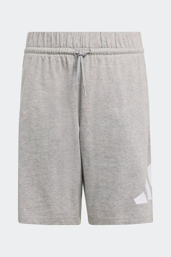 adidas sportske kratke hlače za djecu od pamuka JV9914 siva AW26