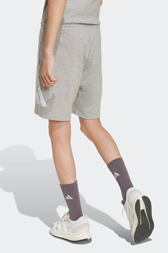 adidas sportske kratke hlače za djecu od pamuka JV9914 siva
