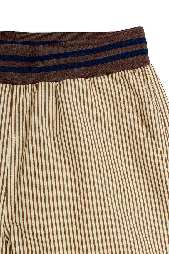 Mini Rodini σορτς παιδικά βαμβακερά Poplin 26630102 μπεζ