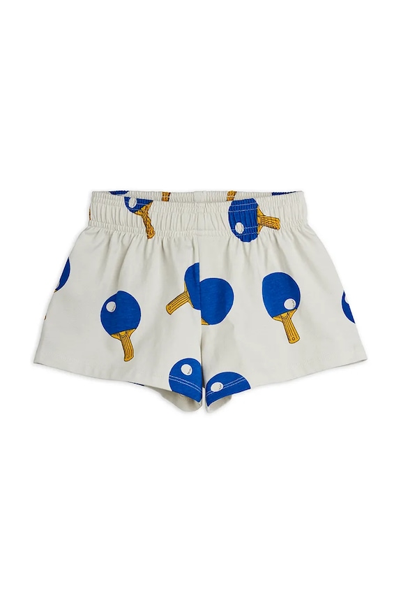 Mini Rodini szorty dresowe dziecięce bawełniane Table tennis szary 26630119