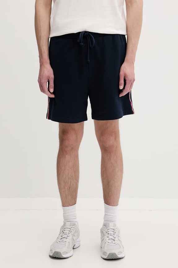 Tommy Jeans sportske kratke hlače za muškarce od pamuka mornarsko plava DM0DM23407