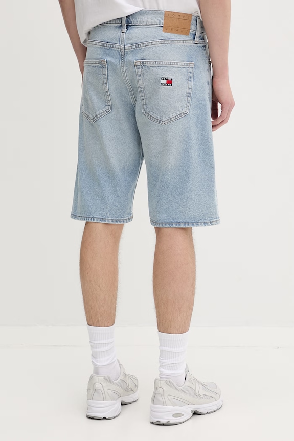 Ρούχα Tommy Jeans σορτς Ανδρικά DM0DM23379 μπλε