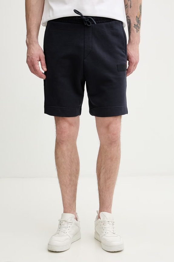 BOSS Green sportske kratke hlače muške s pamukom JT_Shorts mornarsko plava 50564105
