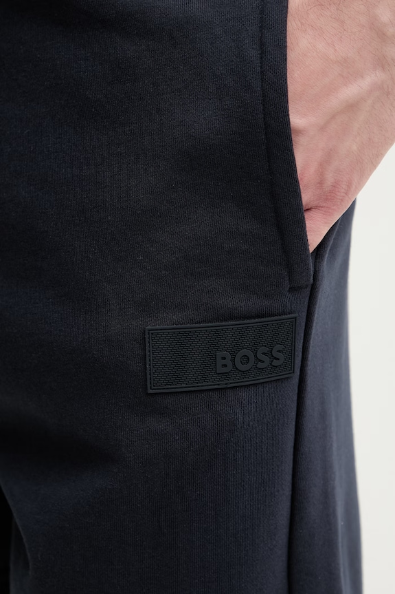 BOSS Green sportske kratke hlače muške s pamukom JT_Shorts mornarsko plava 50564105