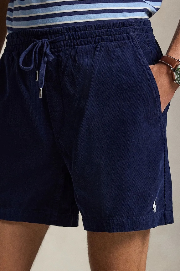 Polo Ralph Lauren kratke hlače moške bombažne mornarsko modra 710B19632