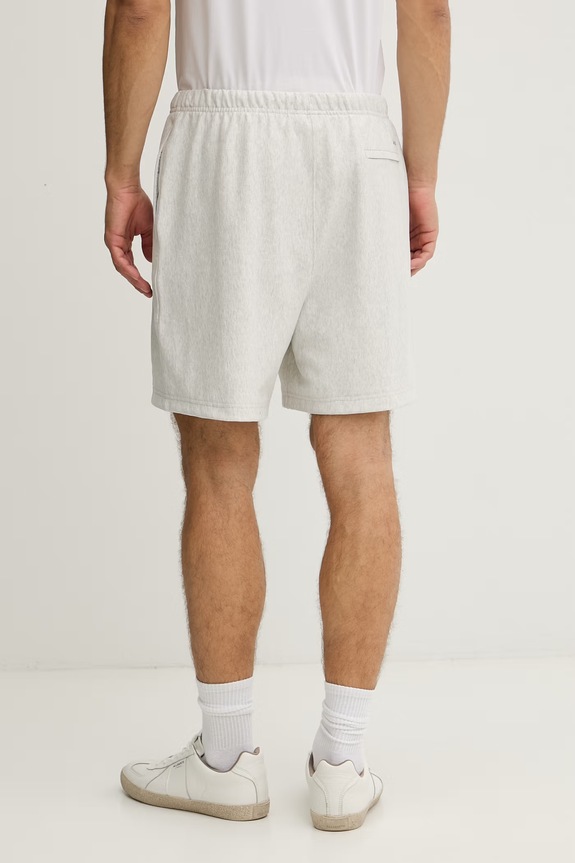Oblečenie Calvin Klein Jeans teplákové šortky pánske z bavlnou LV04LG218G sivá