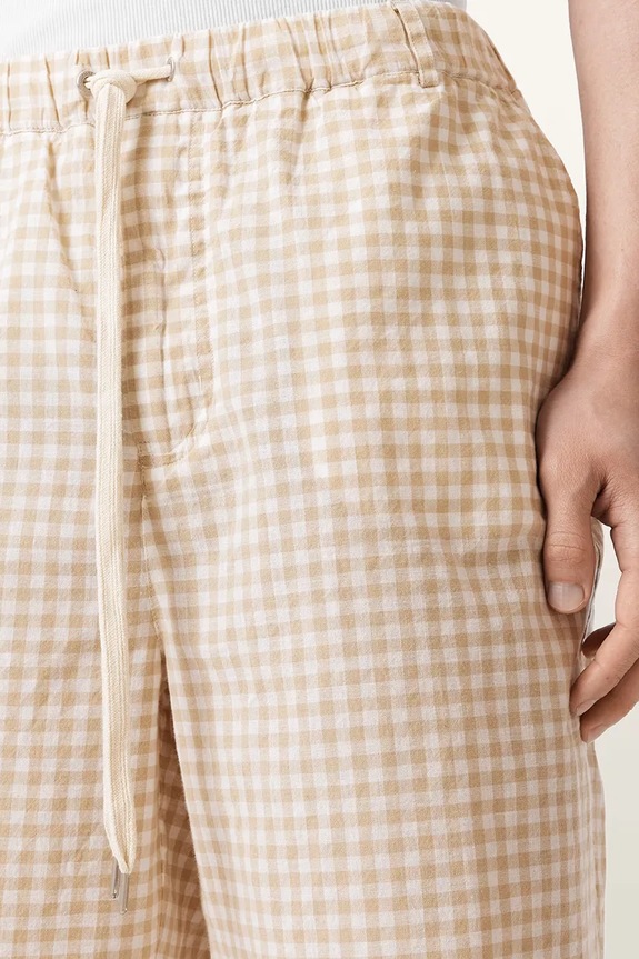 AllSaints pantaloni scurți pentru bărbați, din bumbac ROCKLAND M061TE bej