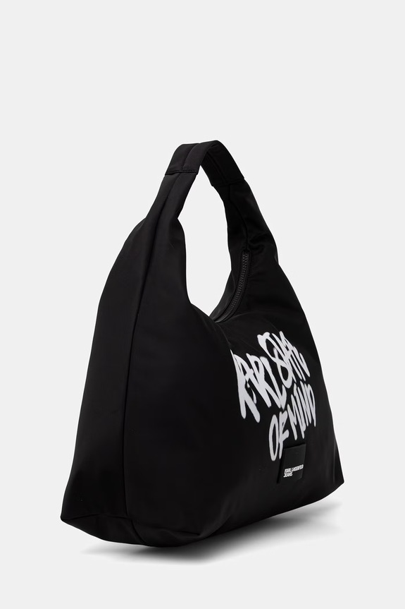 Karl Lagerfeld Jeans torebka hobo damska B3W50034 czarny AW26