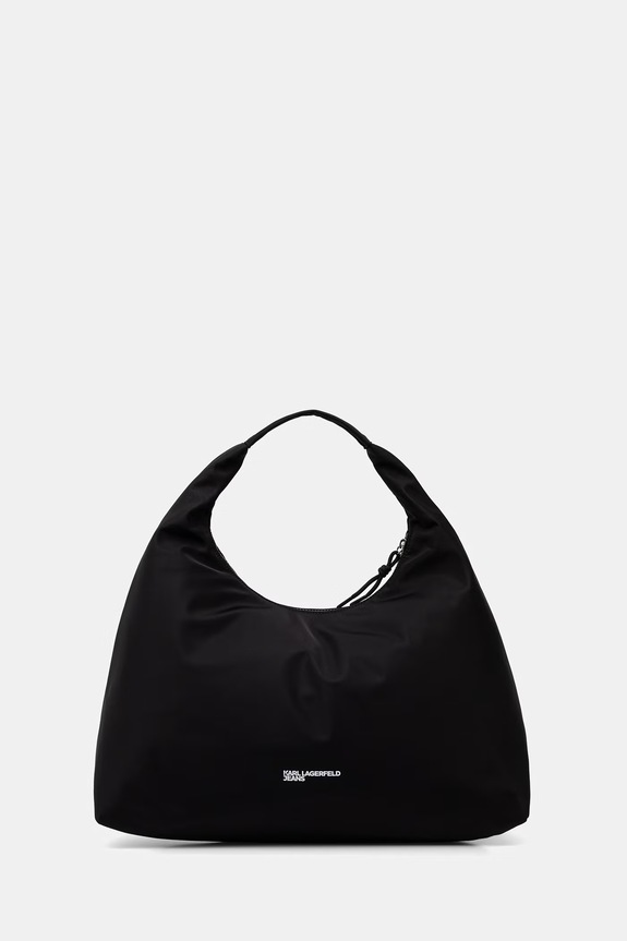 Akcesoria Karl Lagerfeld Jeans torebka hobo damska B3W50034 czarny