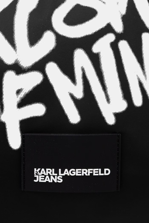 Karl Lagerfeld Jeans torebka hobo damska czarny B3W50034
