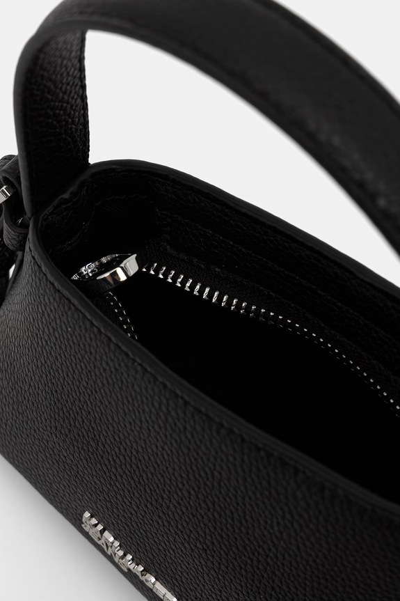 Karl Lagerfeld Jeans torebka crossbody damska skórzana B3W30291 czarny