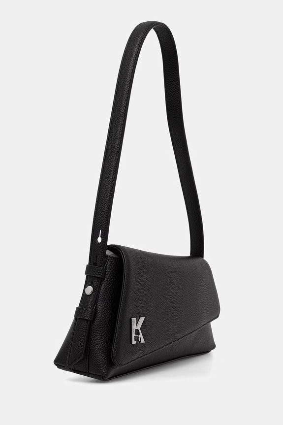Karl Lagerfeld Jeans torebka damska skórzana B3W30200 czarny AW26