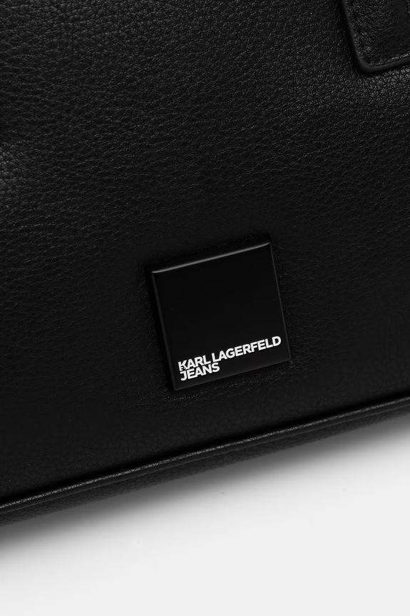 Karl Lagerfeld Jeans torebka crossbody damska z imitacji skóry B3W30172 czarny