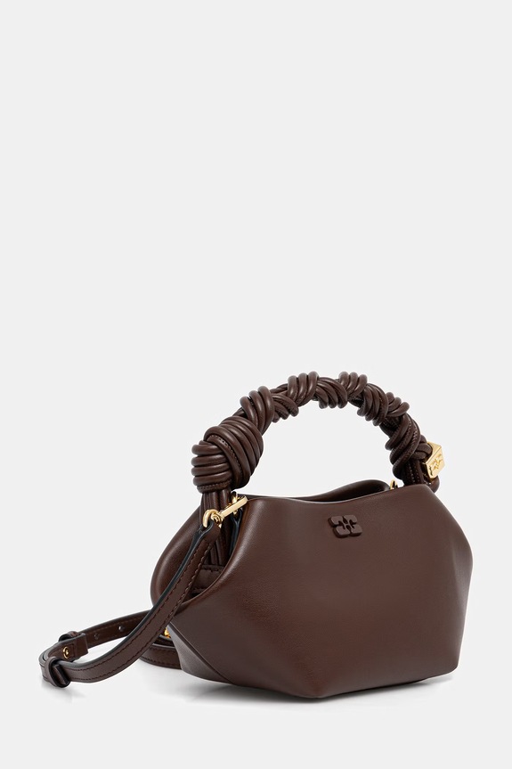 GANNI Bou Mini torebka crossbody damska A7280 brązowy AW26