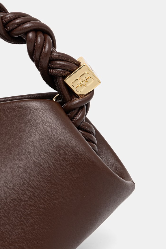 GANNI Bou Mini torebka crossbody damska brązowy A7280