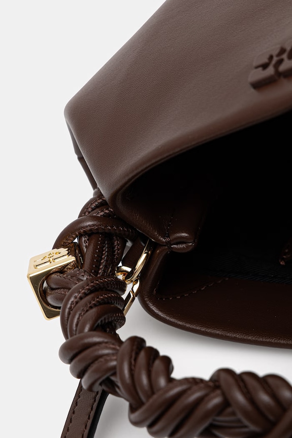 GANNI Bou Mini torebka crossbody damska A7280 brązowy