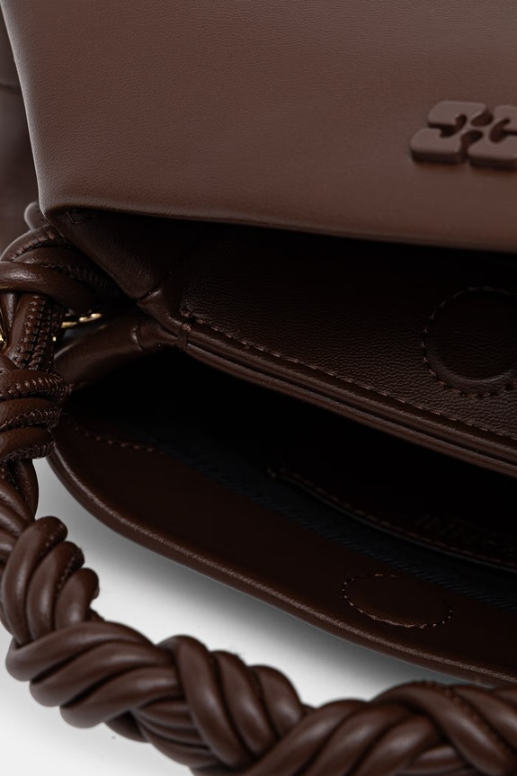 GANNI Bou Small torebka crossbody damska A5906 brązowy