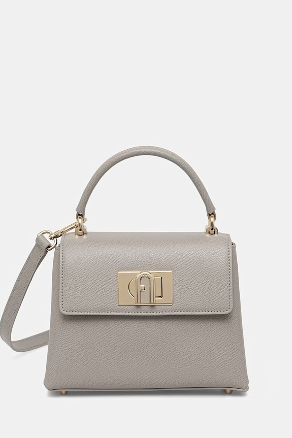 Furla сумка-шкатулка для женщин кожаная серый WB00109.ARE000.4897S