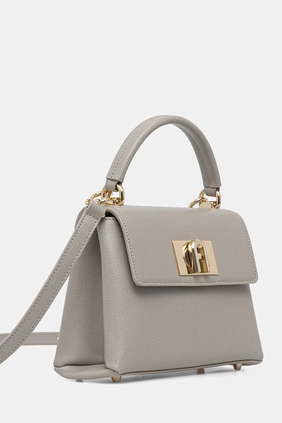 Furla сумка-шкатулка для женщин кожаная WB00109.ARE000.4897S серый AW26