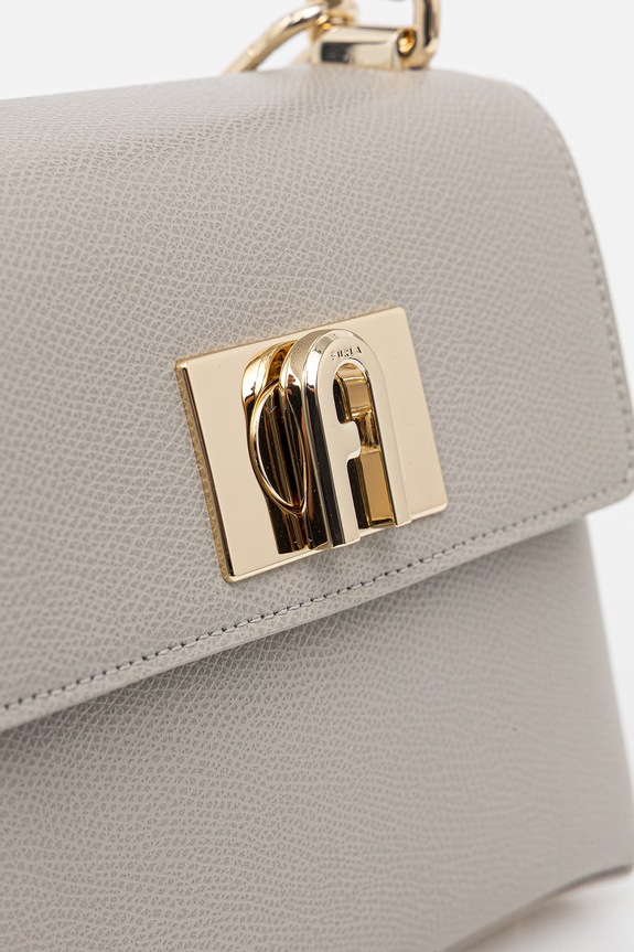 Furla сумка-шкатулка для женщин кожаная серый WB00109.ARE000.4897S