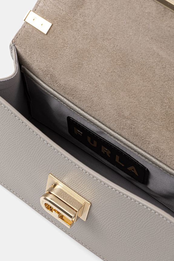 Furla сумка кроссбоди женская кожаная BAFKACO.ARE000.4897S серый