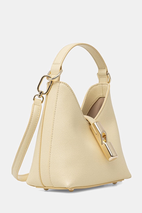 Furla hobo kabelka dámská kožená WE00876.ARE000.DFM00 žlutá AW26