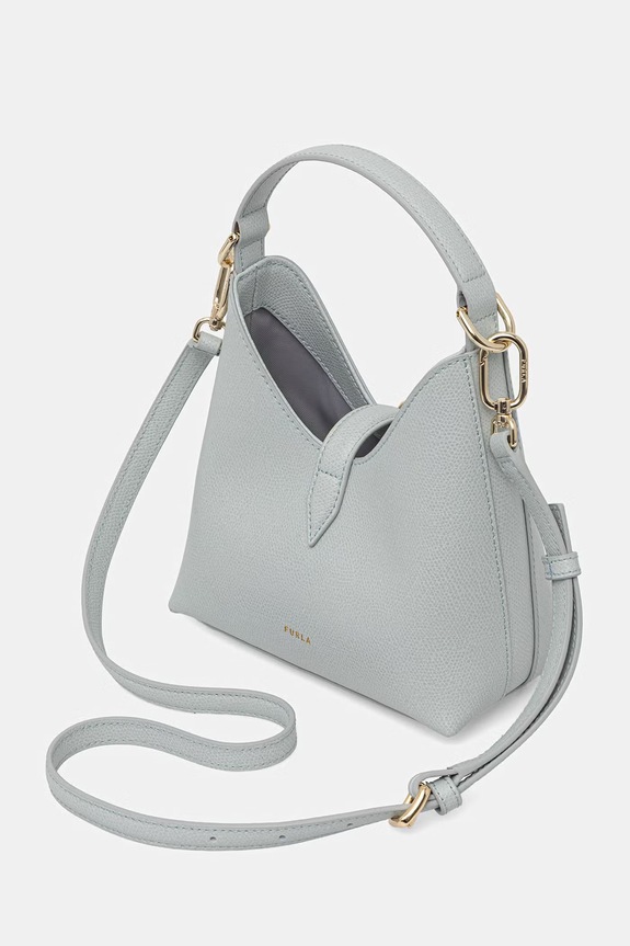 Аксесуари Furla сумка крос-боді жіноча шкіряна WE00876.ARE000.4905S бірюзовий