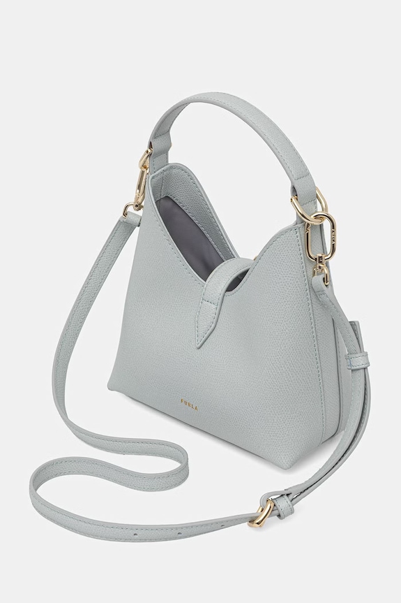 Аксесуари Furla сумка крос-боді жіноча шкіряна WE00876.ARE000.4905S бірюзовий
