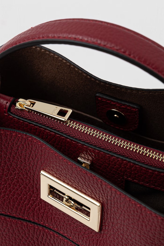Furla сумка кроссбоди женская кожаная WE00879.HSF000.CGQ00 бордо
