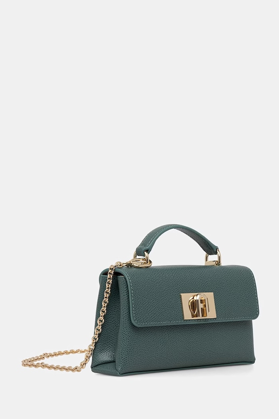 Furla сумка crossbody для женщин кожаная WE00423.ARE000.4899S бирюзовый AW26
