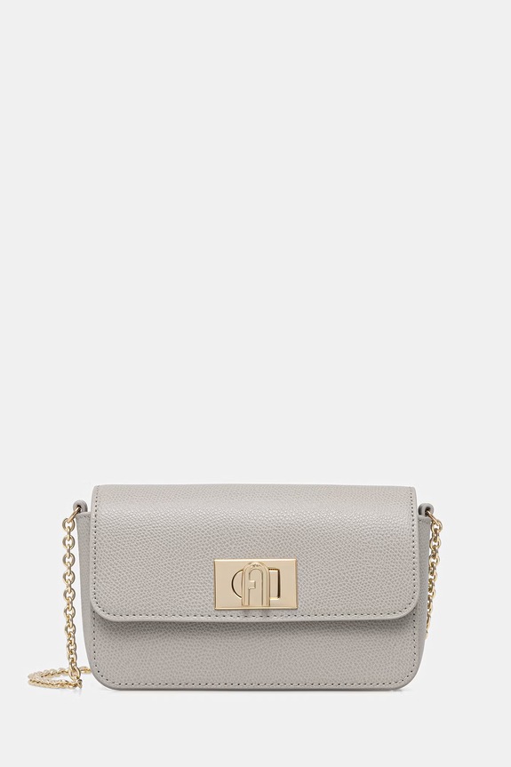 Furla сумка crossbody для женщин кожаная серый WE00265.ARE000.4897S