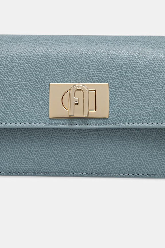 Furla сумка крос-боді жіноча шкіряна блакитний WE00265.ARE000.4896S
