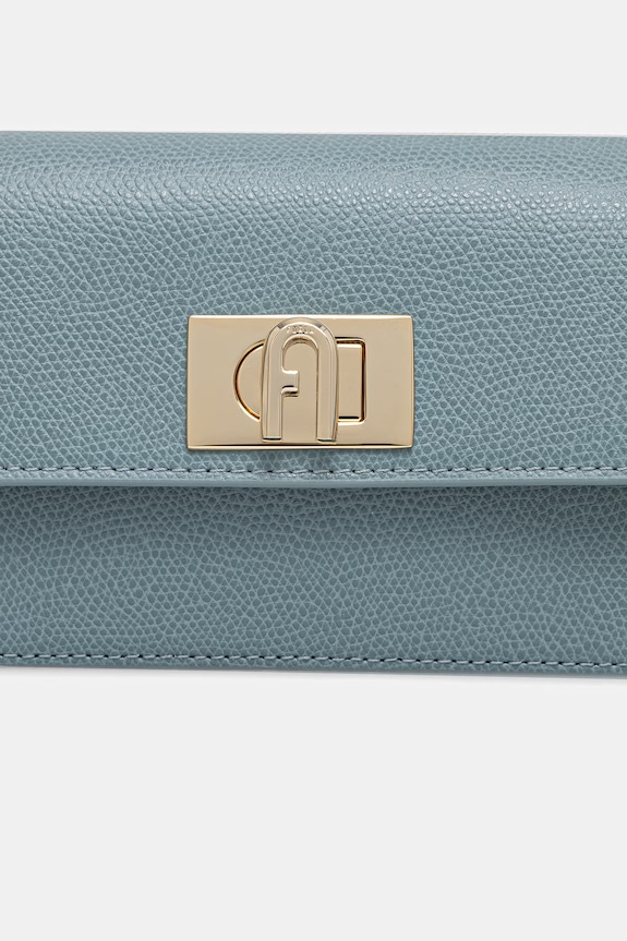Furla сумка кроссбоди женская кожаная голубой WE00265.ARE000.4896S