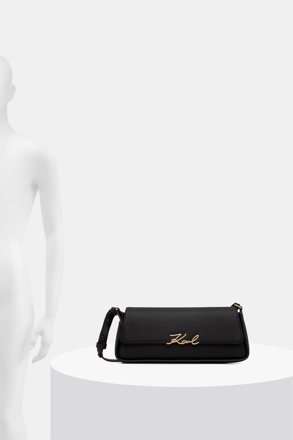 Karl Lagerfeld baguette torbica za žene kožna K/SIGNATURE B3W30021