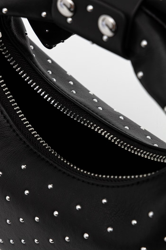 Karl Lagerfeld crossbody torba za žene od imitacije kože B3W30111 crna