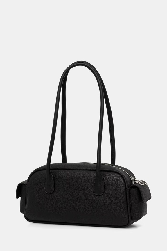 Dodaci Karl Lagerfeld baguette torbica za žene od imitacije kože IKON B3W30119 crna