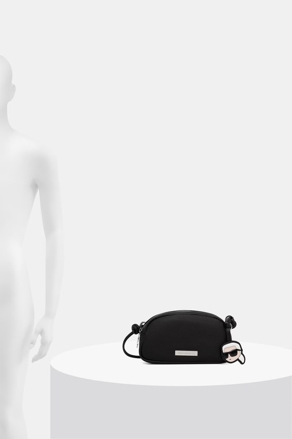 Karl Lagerfeld crossbody torba za žene od imitacije kože IKON B3W30307