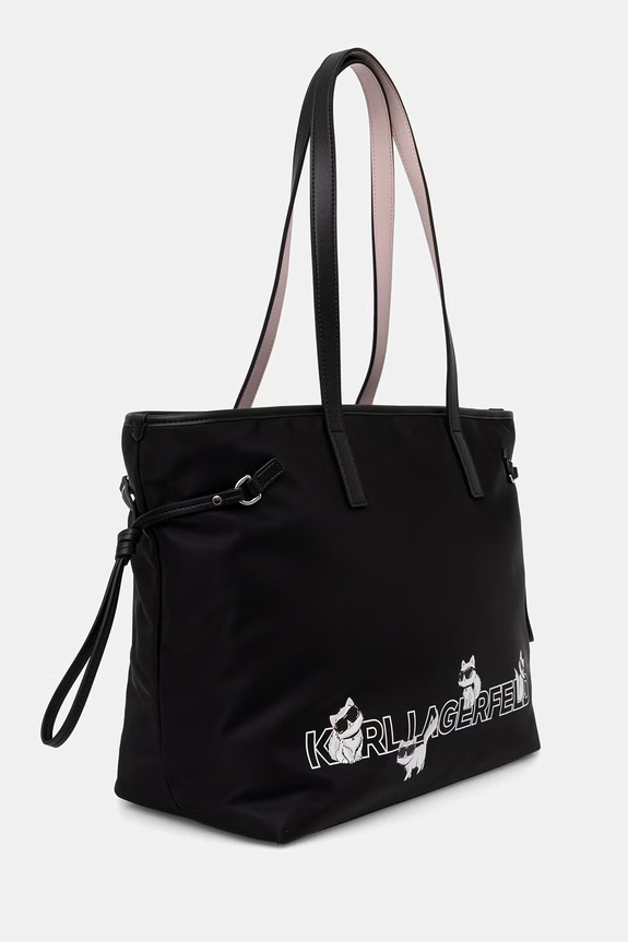 Karl Lagerfeld shopper torba za žene IKON B3W30351 crna AW26