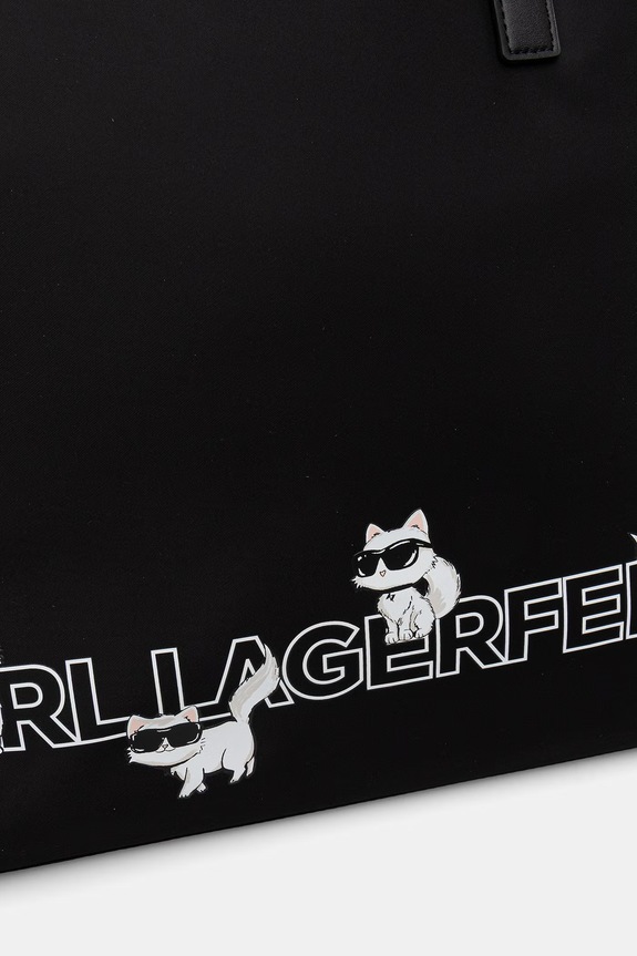 Karl Lagerfeld shopper torba za žene IKON B3W30351 crna