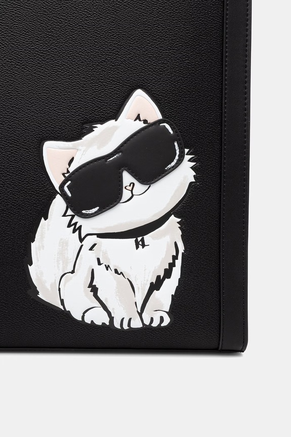 Karl Lagerfeld shopper torba za žene IKON crna B3W30338