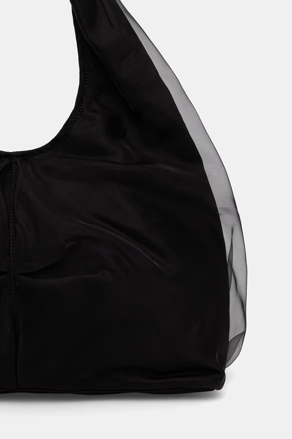 Akcesoria Karl Lagerfeld torebka hobo damska K/RSG B3W50032 czarny