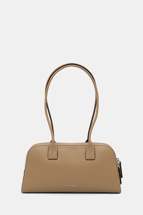 Akcesoria Karl Lagerfeld torebka tote damska skórzana B3W30091 beżowy
